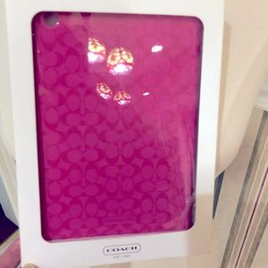 COACH Mini iPad cover